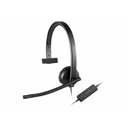 Logitech USB Headset H570e - Auricular - en oreja