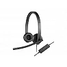 Logitech USB Headset H570e - Auricular - en oreja