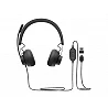 Logitech Zone Wired - Auricular - en oreja