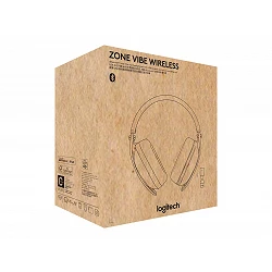 Logitech Zone Vibe Wireless - Auricular - tamaño completo