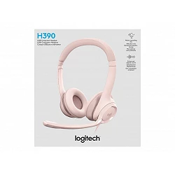 Logitech H390 - Auricular - en oreja - cableado