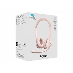 Logitech H390 - Auricular - en oreja - cableado