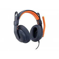 Logitech Zone Learn On-Ear Wired Headset for Learners, USB-A