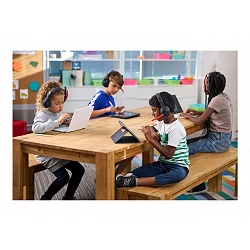 Logitech Zone Learn On-Ear Wired Headset for Learners, USB-A