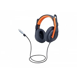 Logitech Zone Learn Wired On-Ear Headset for Learners, 3.5mm AUX