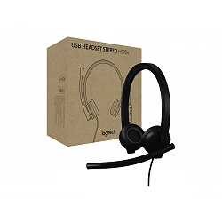 Logitech H570e - Auricular - en oreja - cableado