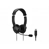 Kensington USB Hi-Fi Headphones - Auriculares con diadema con micro