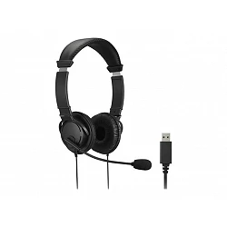 Kensington USB Hi-Fi Headphones - Auriculares con diadema con micro