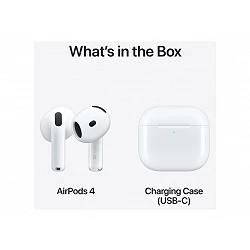 Apple AirPods 4 - Auriculares inalámbricos con micro