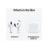 Apple AirPods 4 - Auriculares inalámbricos con micro