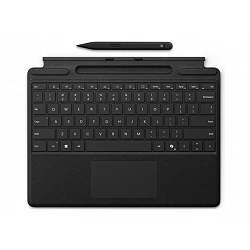 Microsoft Surface Pro Keyboard - Teclado - con panel táctil, acelerómetro, bandeja de carga y almacenamiento Surface S