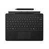 Microsoft Surface Pro Keyboard - Teclado - con panel táctil, acelerómetro, bandeja de carga y almacenamiento Surface S