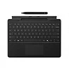 Microsoft Surface Pro Keyboard - Teclado - con panel táctil, acelerómetro, bandeja de carga y almacenamiento Surface S