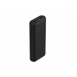 Belkin - Cargador portátil - 20000 mAh - 20 vatios