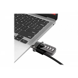 Compulocks Ledge Lock Adapter for MacBook Air M2 2022 with Combination Lock