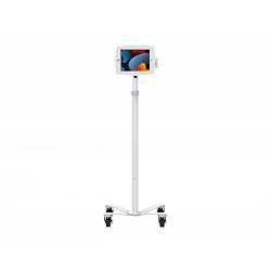 Compulocks iPad Mini 8.3\\\" Space Enclosure Medical Rolling Cart Extended